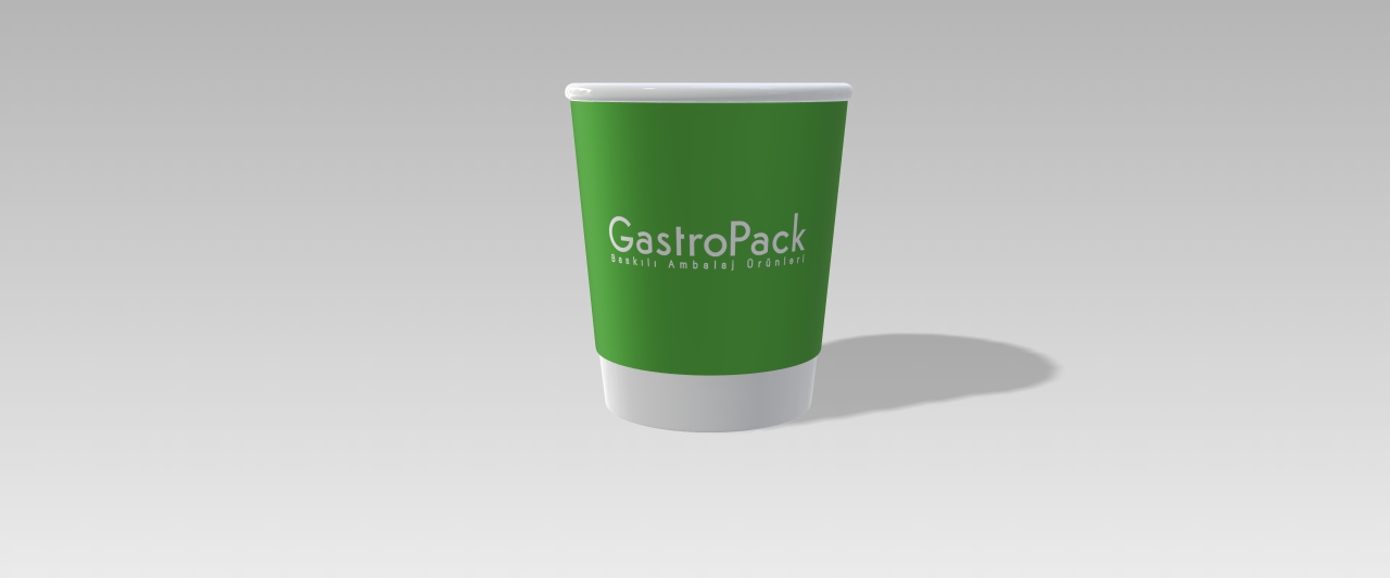 Baskılı Karton Bardak 
