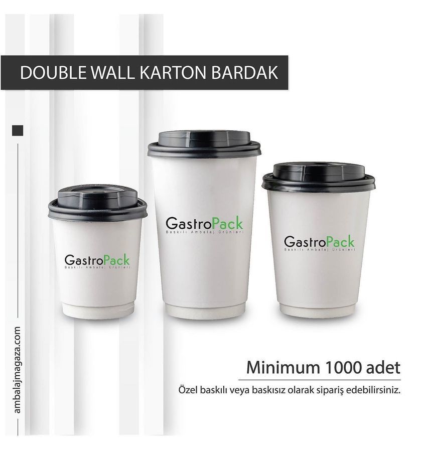  Her Boyutta Karton Bardak Üretimi